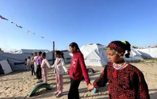 dansa nenes palestines franja gaza