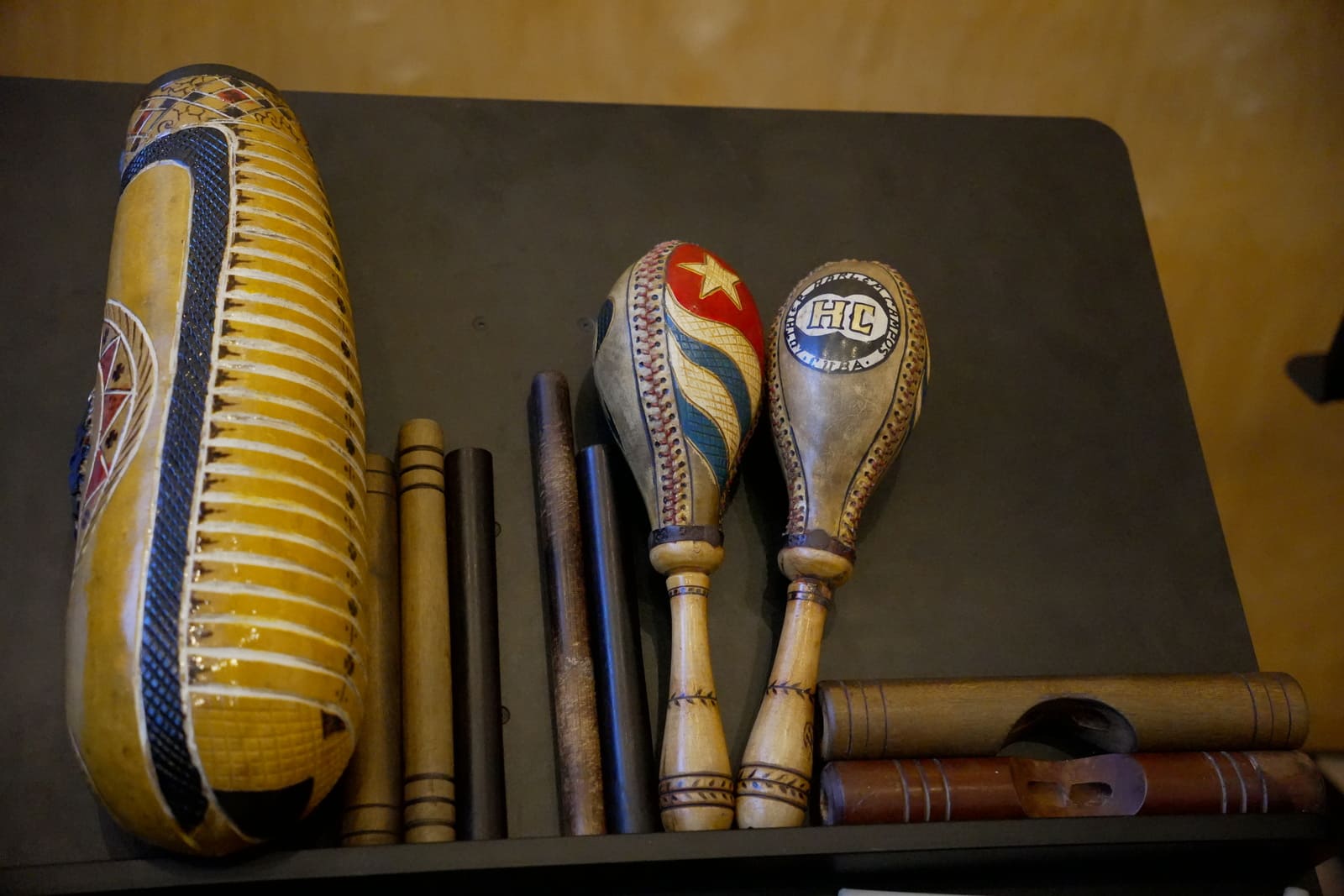 intercanvi_musical_cuba_catalunya_instruments Instruments masterclass 'Son' cubà